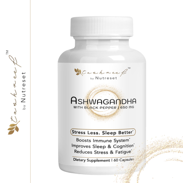 Tashreef Ashwagandha Root Extract Capsules, 650 mg – 60 Count